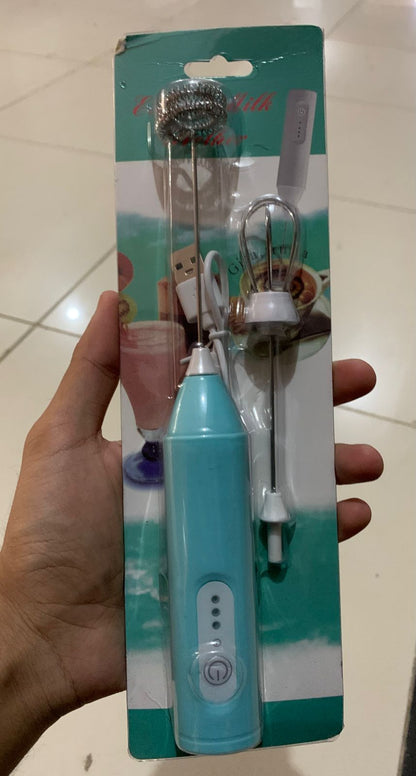 Electric Coffee Beater | Handheld Milk Frother & Mini Blender | Powerful Foam Maker for Coffee, Cappuccino & Beverages