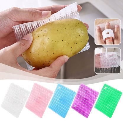 Silicone Fruit And Vegetable Cleaning Brush