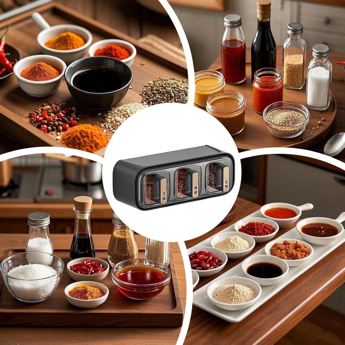 Wall Mounted Seasoning Box