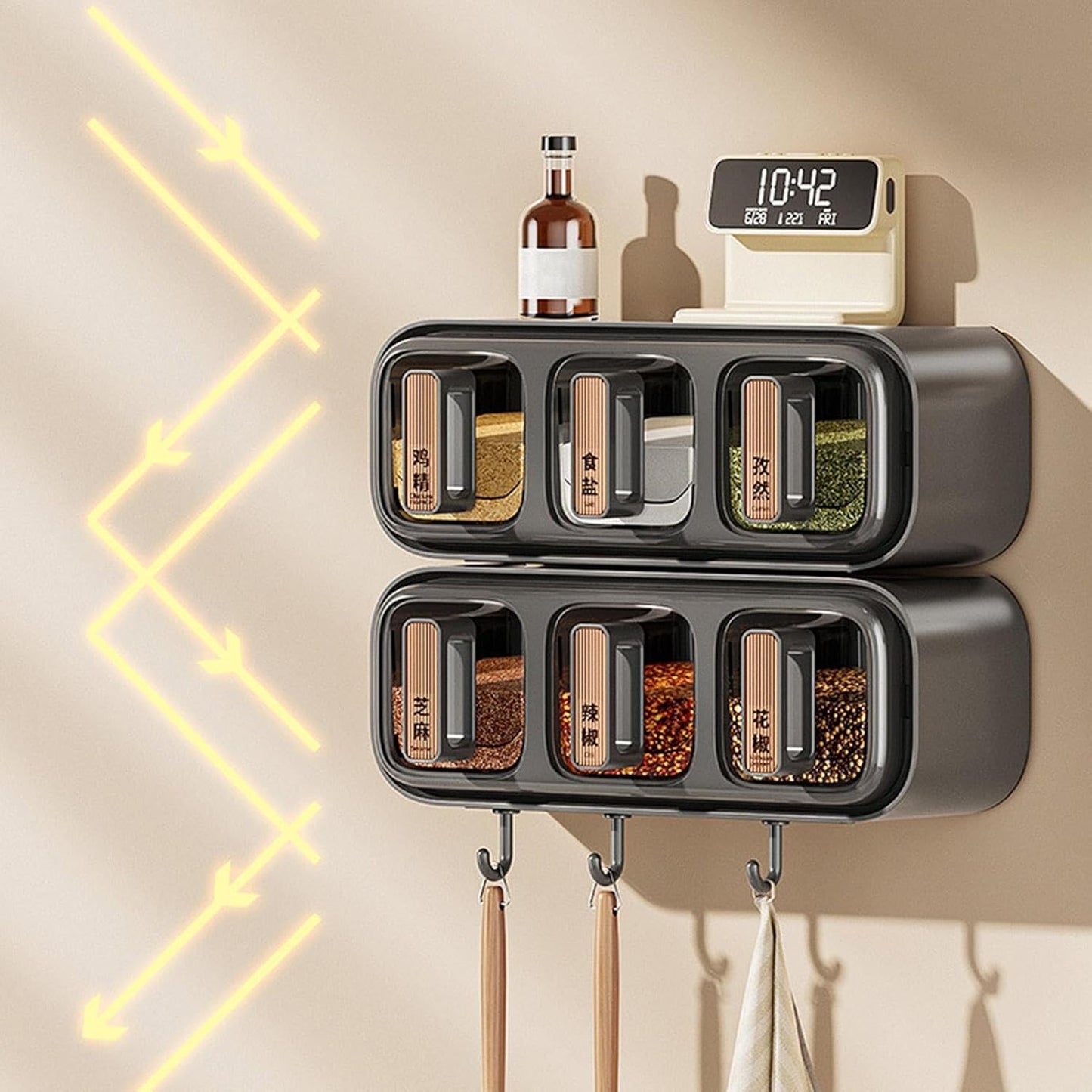 Wall Mounted Seasoning Box