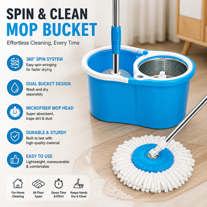 360° Spin Mop Set