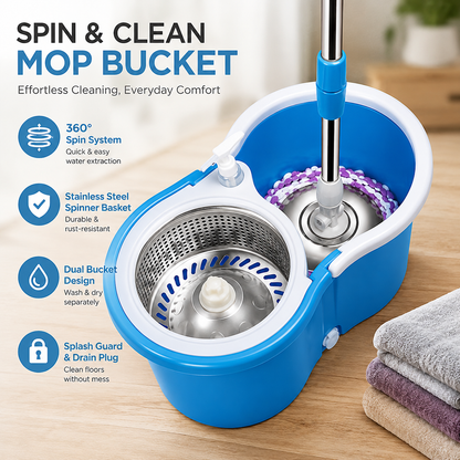 360° Spin Mop Set