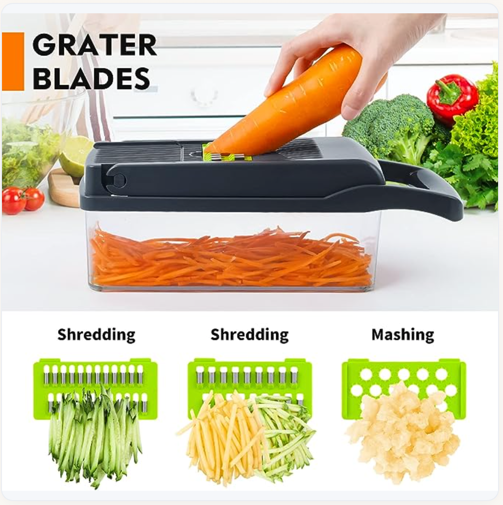 Vegetable Cutter Chopper and Slicer